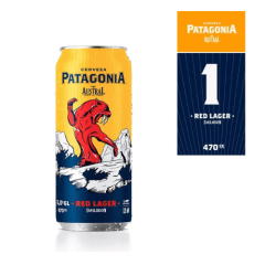 PATAGONIA RED LAGER LATA 470CC