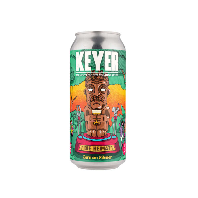 KEYER DIE HEIMAT GERMAN PILSEN 4,7 470CC1