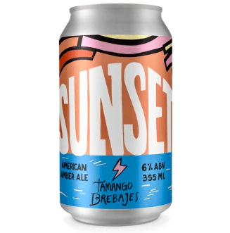 TAMANGO BREBAJES SUNSET AMERICAN AMBER ALE 6 355CC1