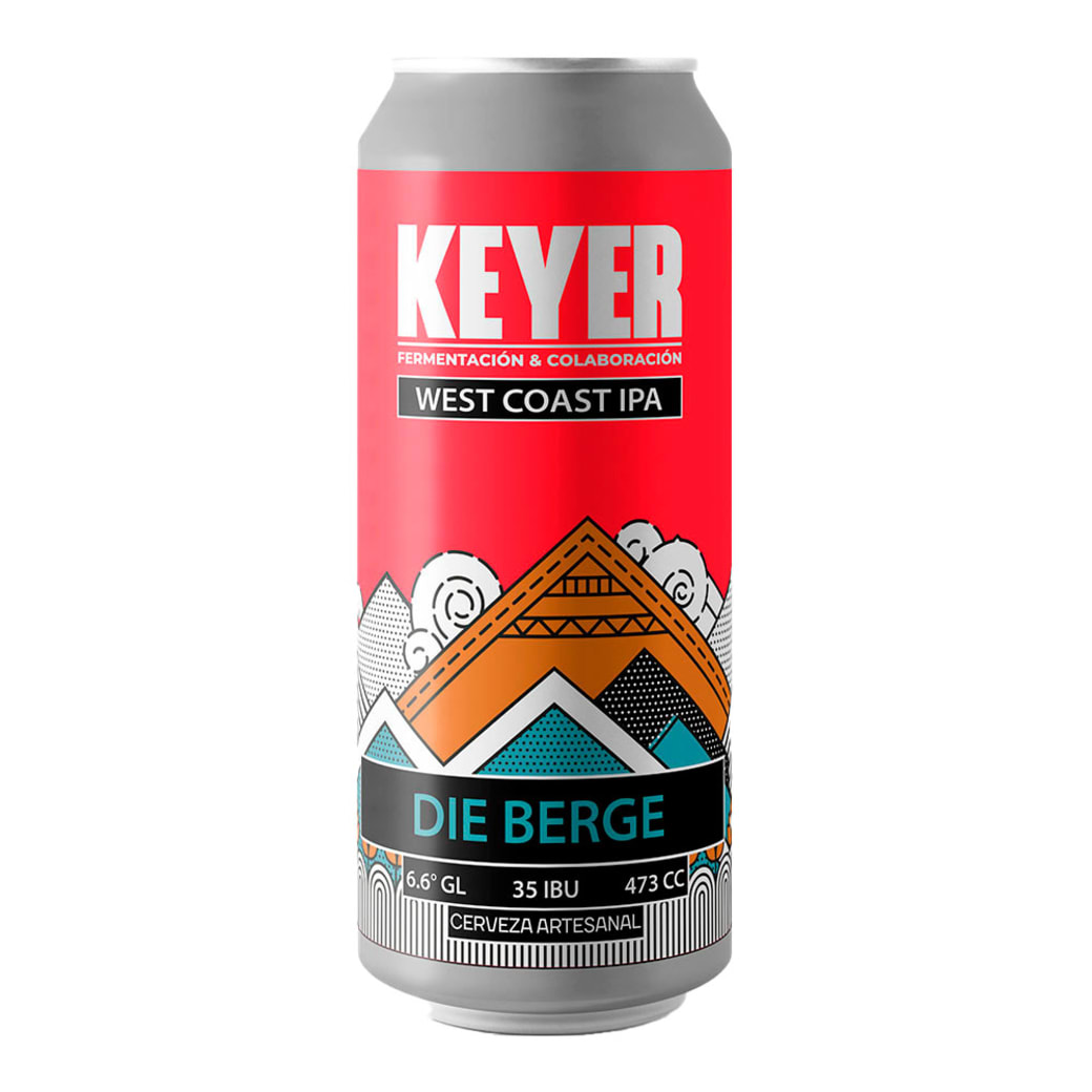 KEYER DIE BERGE WEST COAST IPA 6,6 470CC1