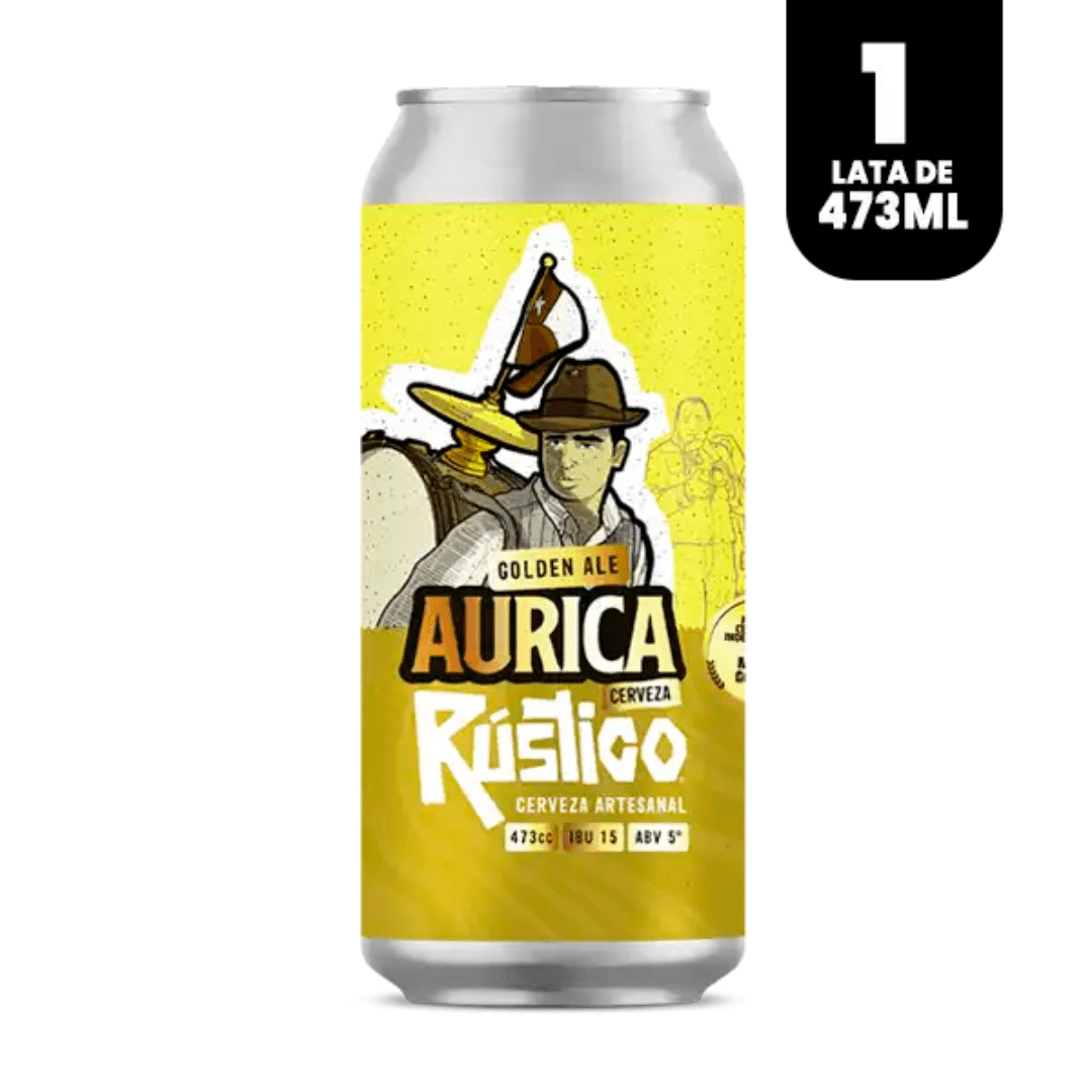 RUSTICO AURICA GOLDEN ALE 473CC1