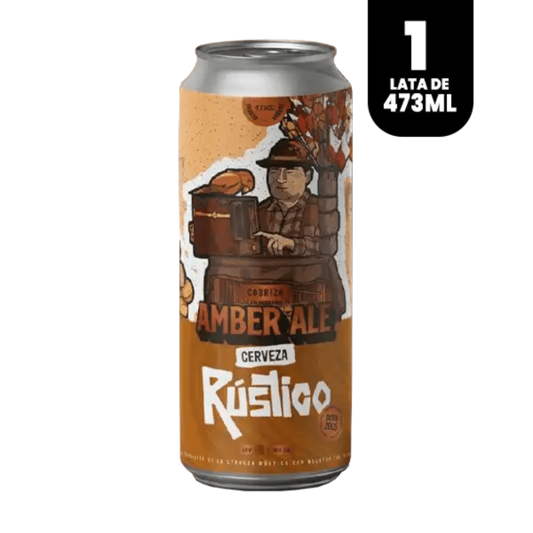 RUSTICO COBRIZA AMBER ALE 473CC1