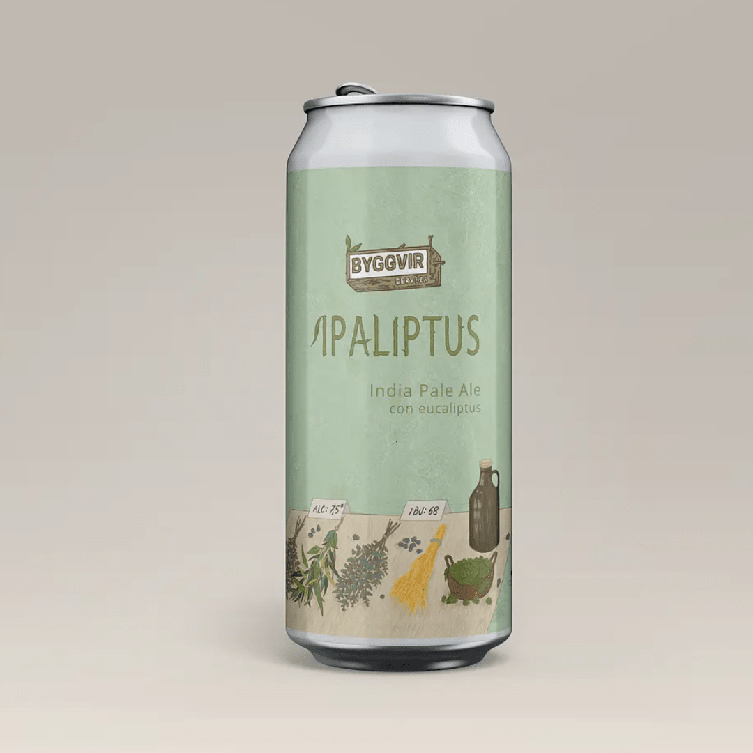 BYGGVIR IPALIPTUS INDIA PALE ALE CON EUCALIPTUS 7,5 473CC1