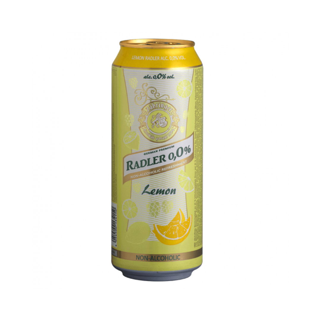ZAHRINGER RADLER LIMON 0.0 LEMON 500 ML1