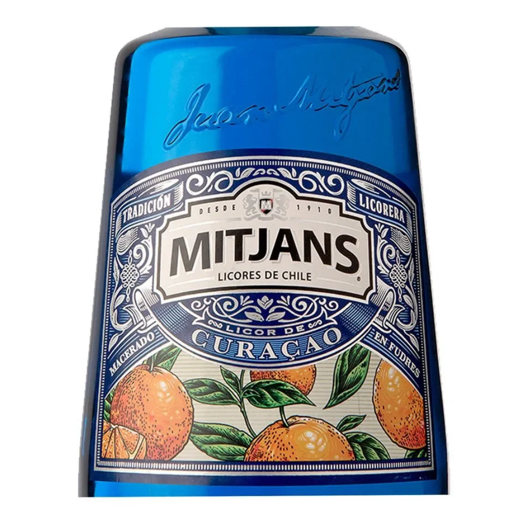 MITJANS CURACAO BLUE 20 750 ML2