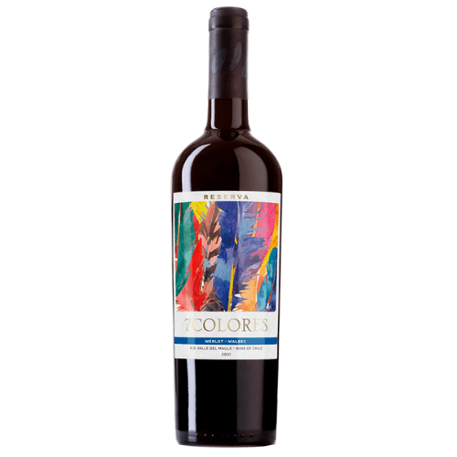 VINO 7 COLORES GR MERLOT 750CC1