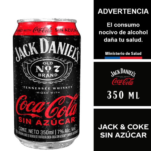JACK DANIELS COCA COLA ZERO 350CC2