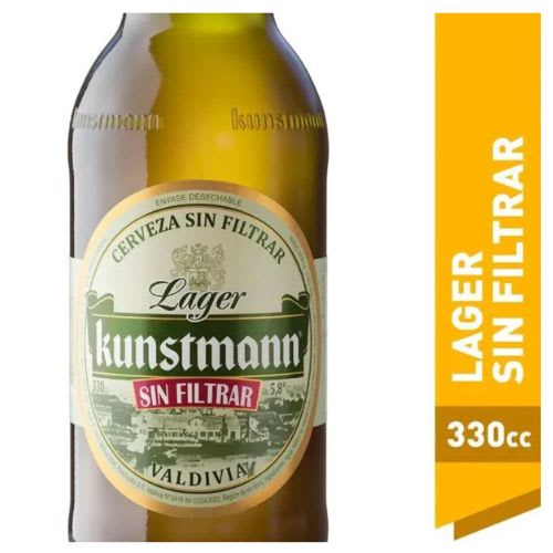 KUNSTMANN SIN FILTRAR BOTELLA 330CC1