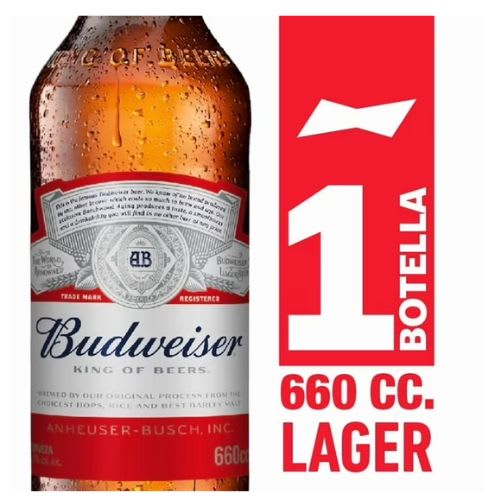 BUDWEISER BOTELLA 660CC1
