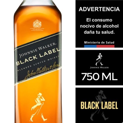 JOHNNIE WALKER BLACK LABEL 750CC2