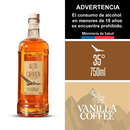 ALTO DEL CARMEN VAINILLA COFFE 750CC2