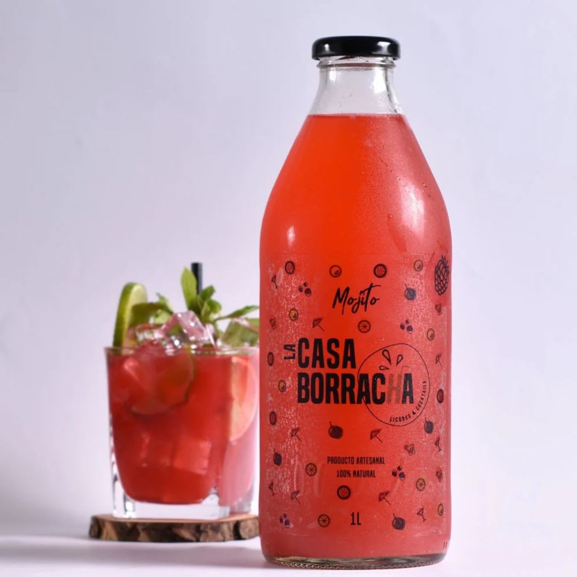 LA CASA BORRACHA MOJITO FRAMBUESA 1000CC2