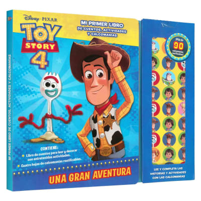 TOY STORY 4 UNA GRAN AVENTURA CALCOMANIAS