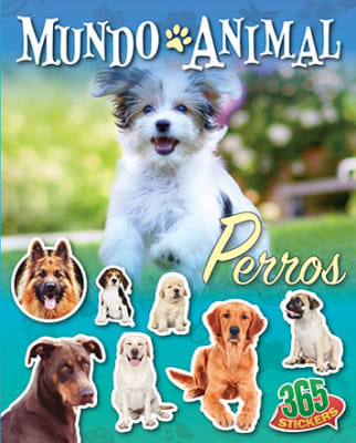 365 STICKERS MUNDO ANIMAL. PERROS