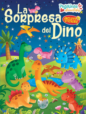 PEGATINAS DIVERTIDAS. LA SORPRESA DEL DINO
