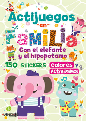 ACTIJUEGOS EN FAMILIA CON EL ELEFANTE Y EL HIPOPÓTAMO