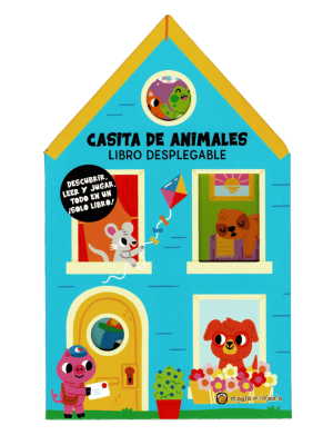 CASITA DE ANIMALES. LIBRO DESPLEGABLE