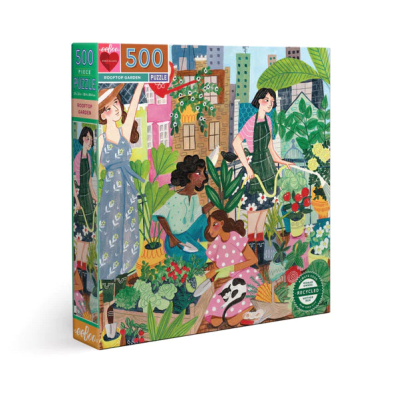 PUZZLE CUADRADO 500 PIEZAS JARDIN EN AZOTEA