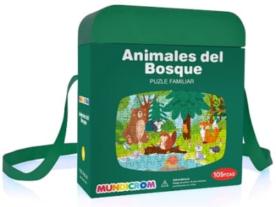PUZLE ANIMALES DEL BOSQUE 105 PIEZAS