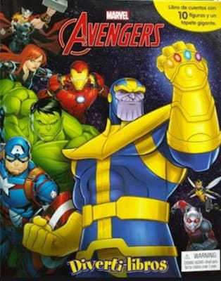 MARVEL AVENGERS INFINITY DIVERTI-LIBROS