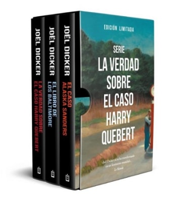 ESTUCHE SERIE LA VERDAD SOBRE EL CASO HARRY QUEBERT