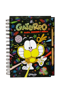 GATURRO RASPA DESCUBRE Y DIBUJA