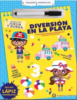 DIVERSION EN LA PLAYA - JUEGA Y BORRA