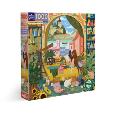 PUZZLE 1000 PIEZAS - LEER Y RELAJARSE