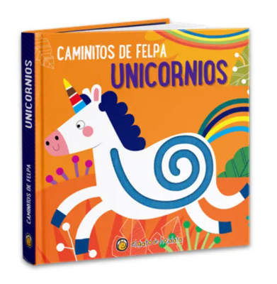 CAMINITOS DE FELPA - UNICORNIOS