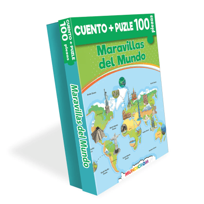 PUZZLE MARAVILLAS DEL MUNDO 100 PZAS