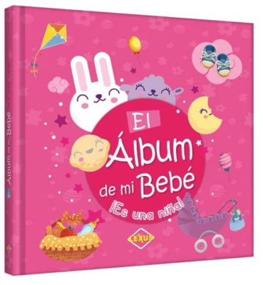 EL ÁLBUM DE MI BEBE ES UNA NIÑA