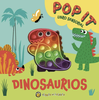 POP IT LIBRO SENSORIAL. DINOSAURIOS