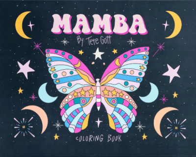 LIBRO PARA COLOREAR MAMBA