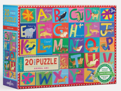 PUZZLE 20 PIEZAS ABC