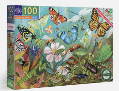 PUZZLE 100 PIEZAS - LOVE OF BUGS
