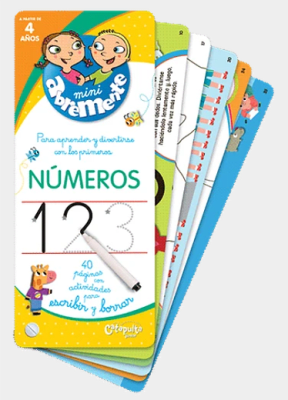 ABREMENTE ESCRIBIR Y BORRAR - NÚMEROS