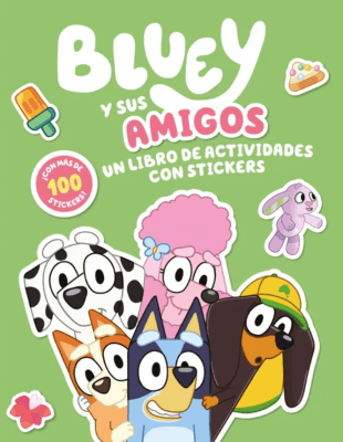 BLUEY Y SUS AMIGOS. LIBRO DE STICKERS