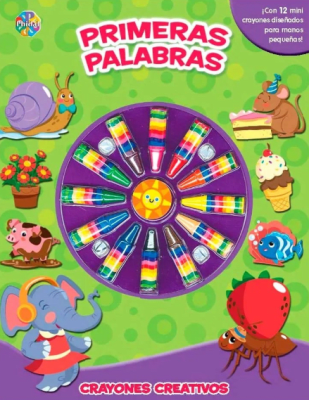 PRIMERAS PALABRAS - CRAYONES CREATIVOS