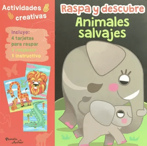 ANIMALES SALVAJES: RASPA Y DESCUBRE