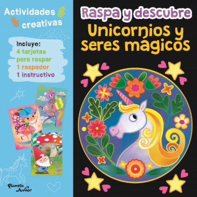 RASPA Y DESCUBRE - UNICORNIOS Y SERES MÁGICOS
