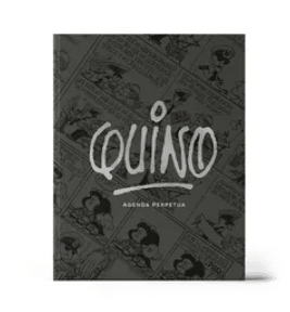 QUINO - AGENDA PERPETUA ENCUADERNADA NEGRA