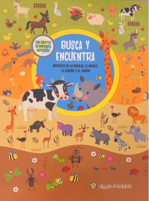 ANIMALES: GRANJA/SELVA/SABANA/JARDÍN