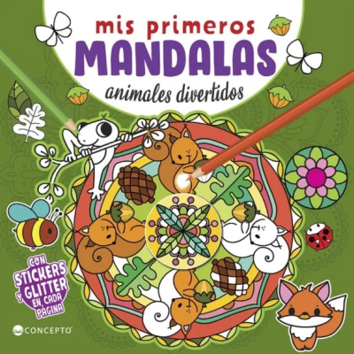 ANIMALES DIVERTIDOS. MIS PRIMEROS MANDALAS