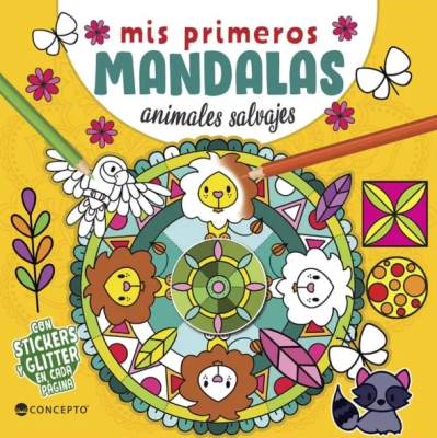 ANIMALES SALVAJES. MIS PRIMEROS MANDALAS