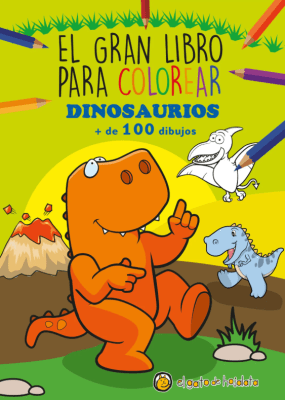 EL GRAN LIBRO PARA COLOREAR DINOSAURIOS
