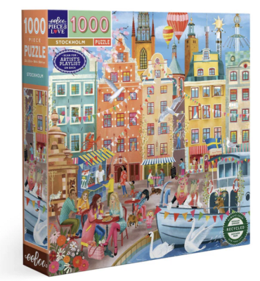 PUZZLE 1000 PIEZAS - STOCKHOLM