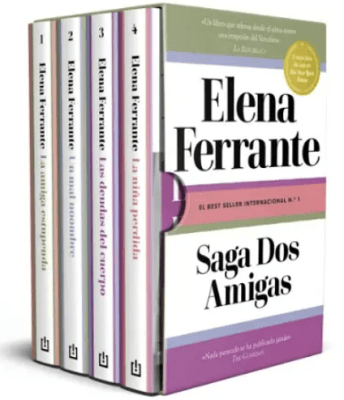 TETRALOGÍA LA AMIGA ESTUPENDA (ESTUCHE)