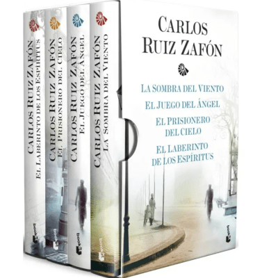ESTUCHE TETRALOGÍA LA SOMBRA DEL VIENTO