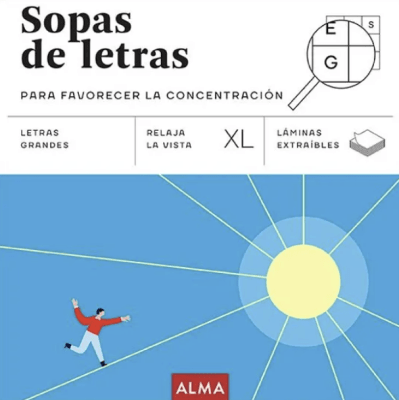 SOPA DE LETRAS PARA FAVORECER LA CONCENTRACION