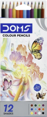 12 LAPIZ COLORES LARGOS